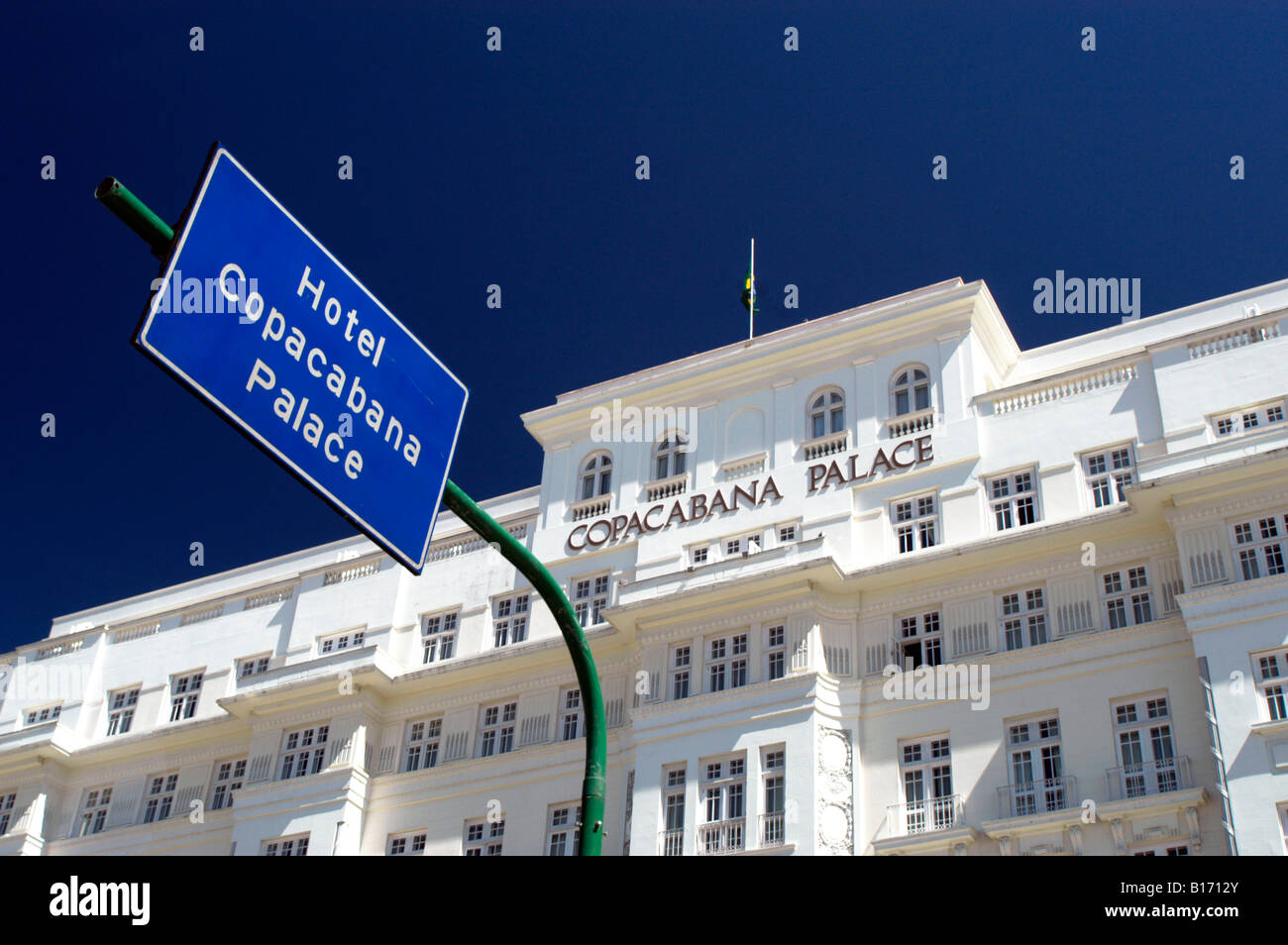 Copacabana Palave Hotel Rio De Janeiro Brazil 18 10 03 Stock Photo Alamy