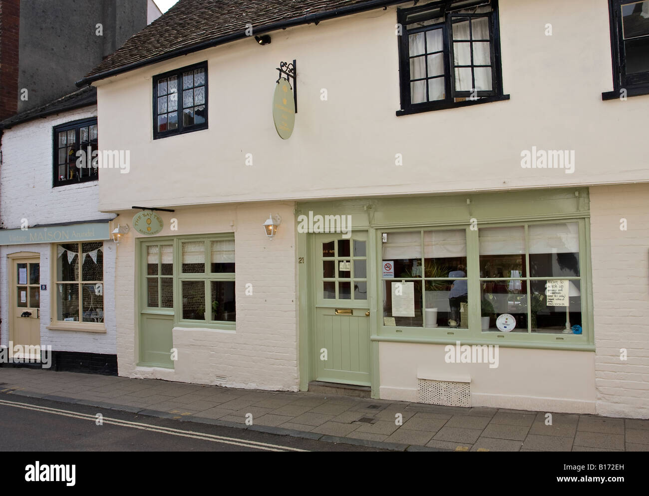 The Bay Tree Restaurant, Arundel, Sussex, England Stock Photo