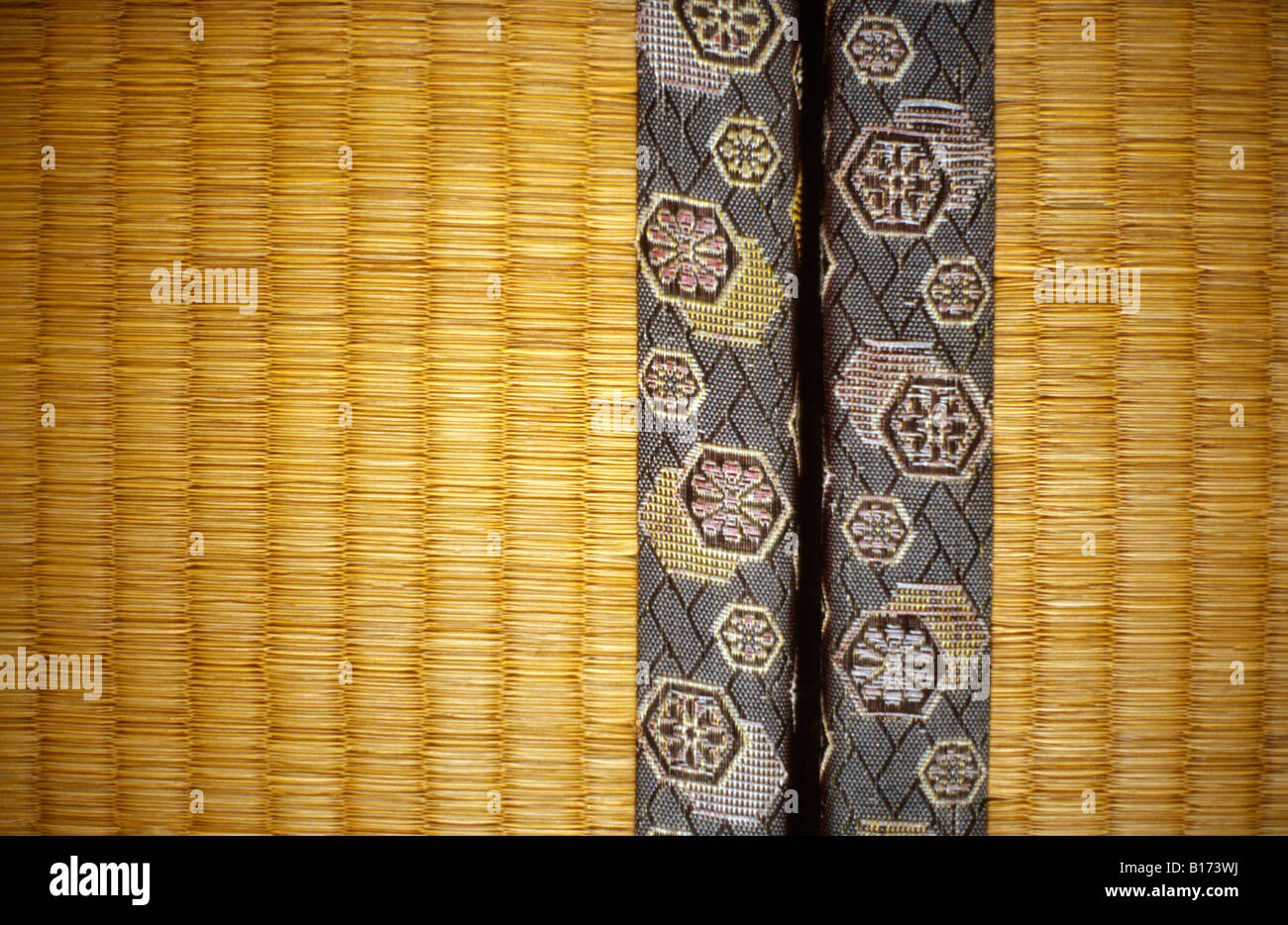 Detail of tatami mats Stock Photo Alamy