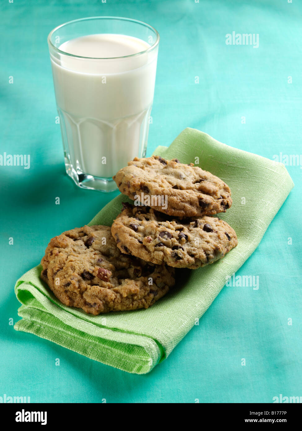Cookies and milk editorial food Stock Photo Alamy