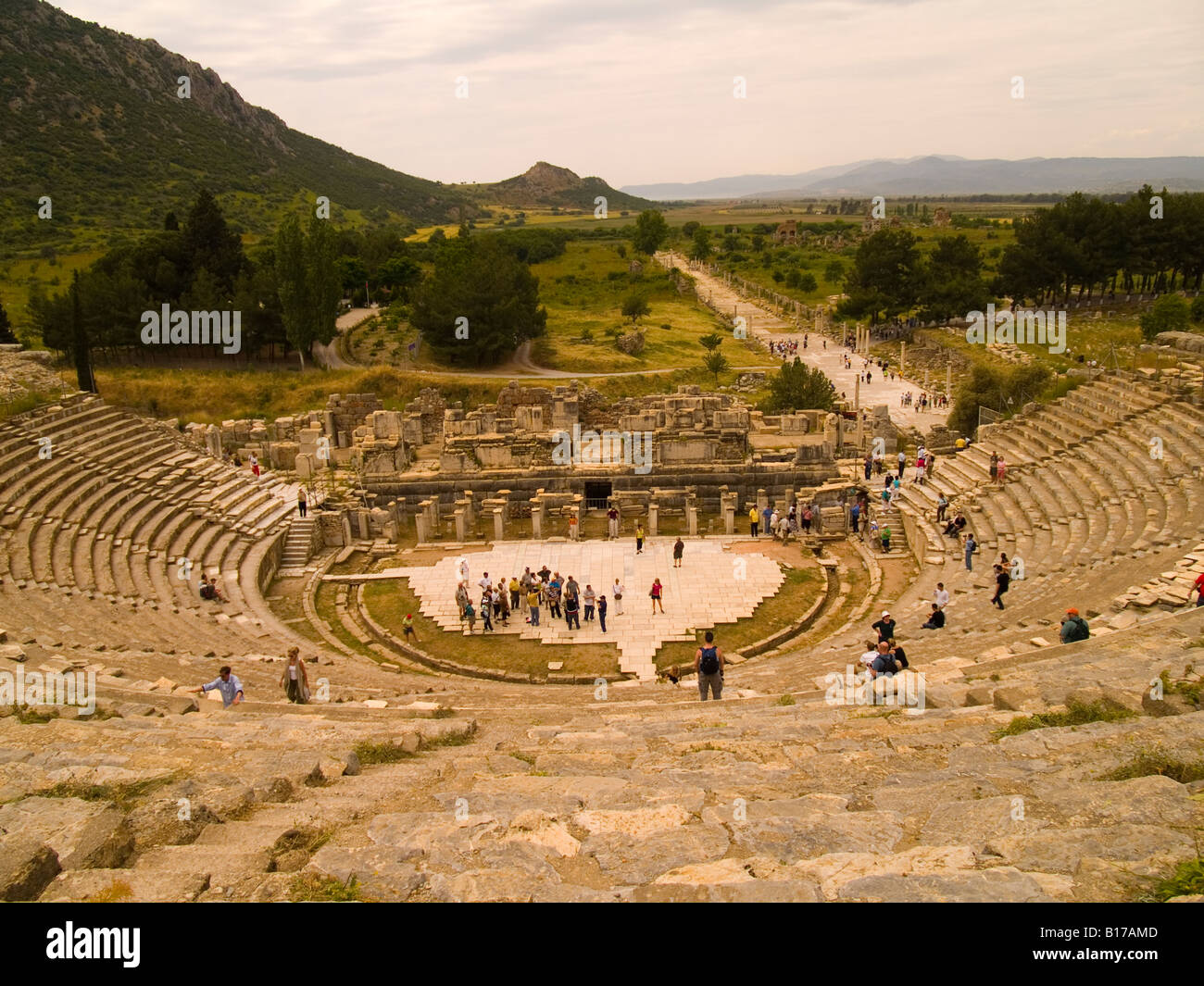 Grand Theatre, Ancient City of Ephesus, Turkey Stock Photo Alamy