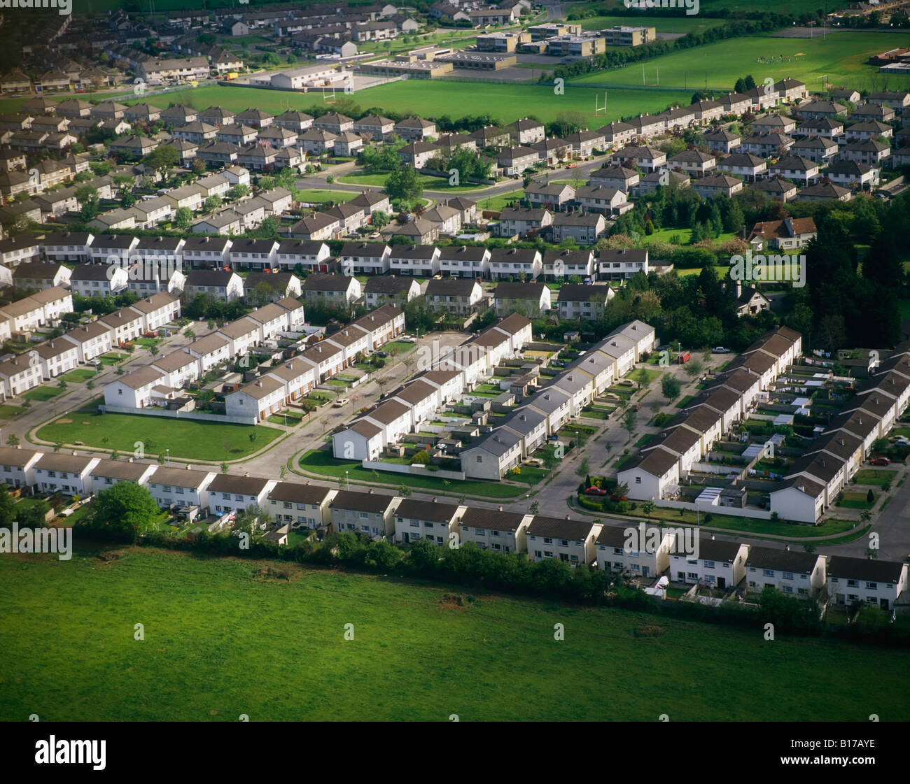 Dublin housing, Co Dublin, Ireland Stock Photo Alamy
