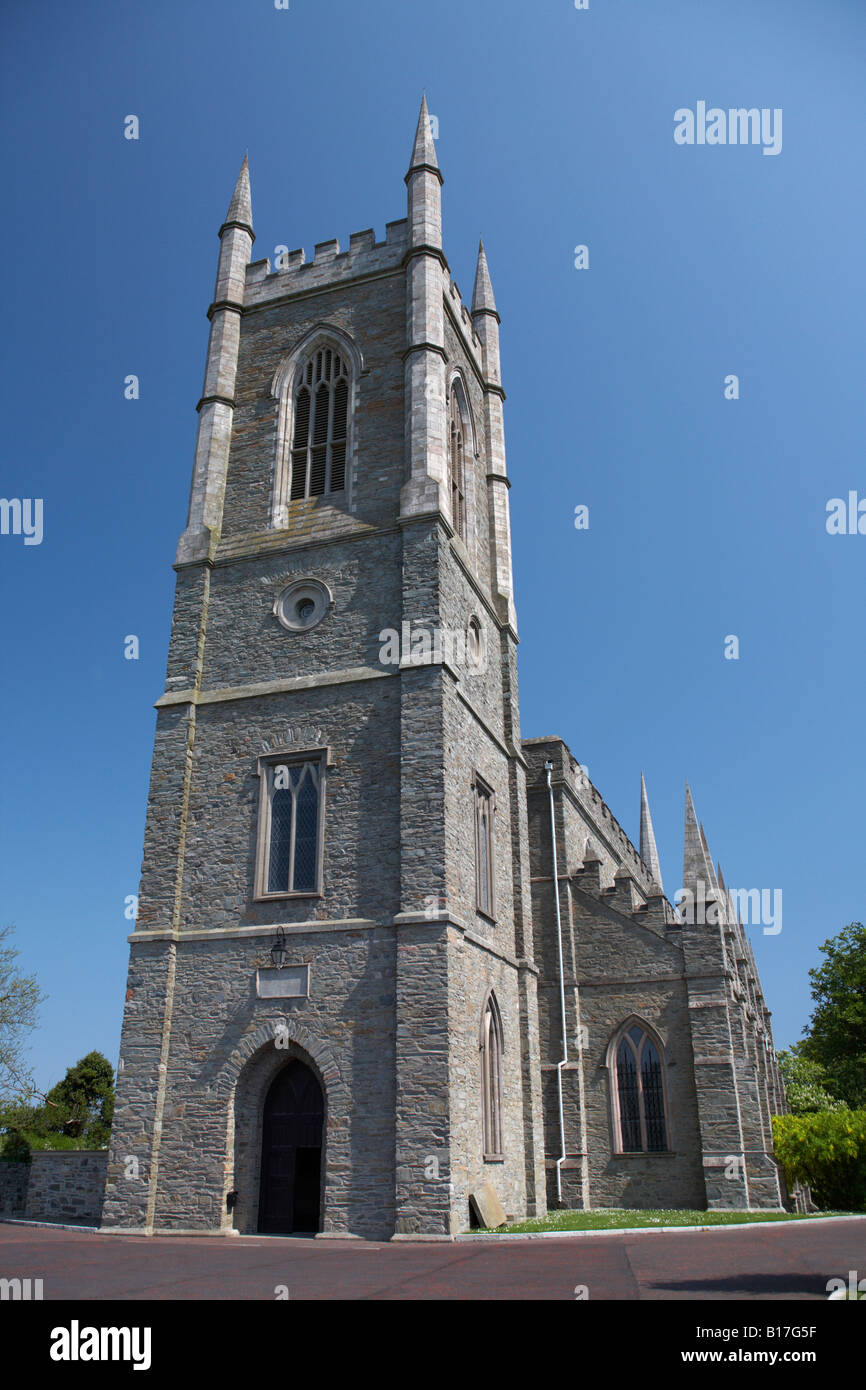 down church of ireland cathedral church of the holy and undivided trinity downpatrick county down northern ireland Stock Photo