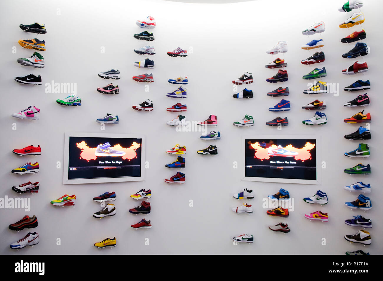 Nike factory hi-res stock and - Page 2 - Alamy