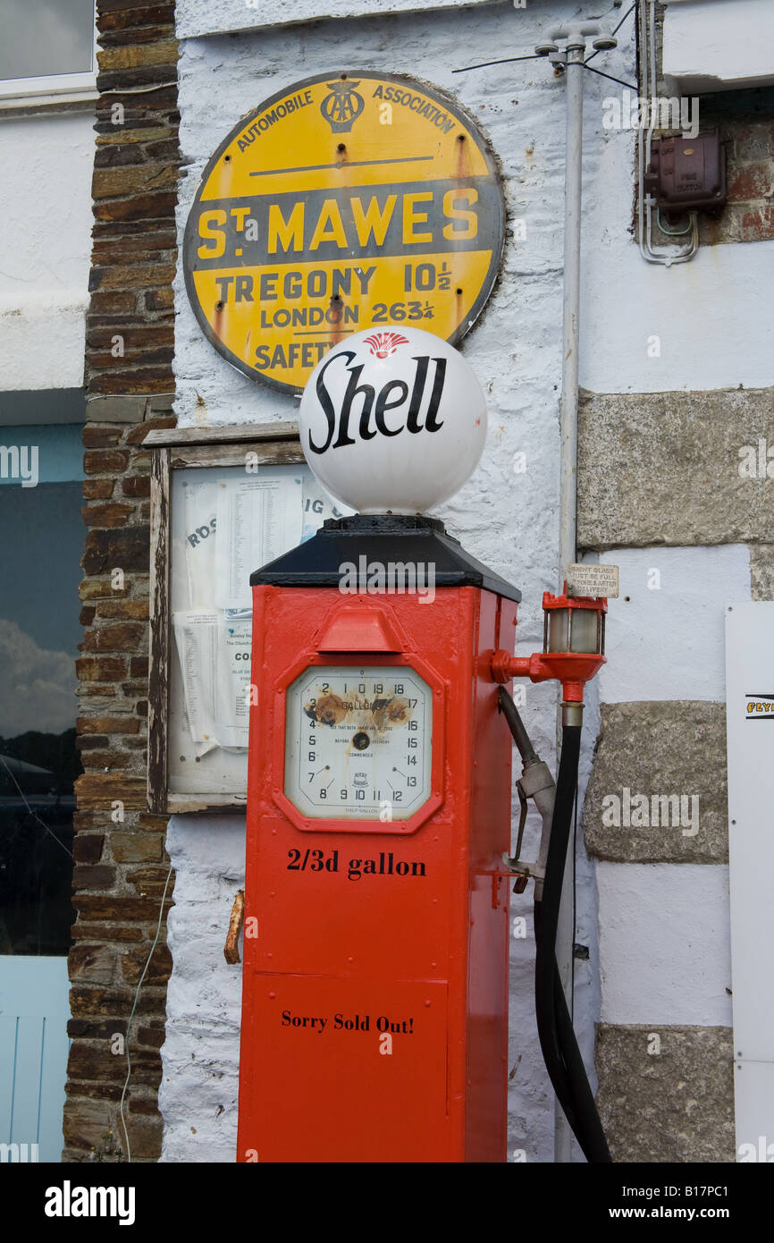 Old english petrol pump hires stock photography and images Alamy