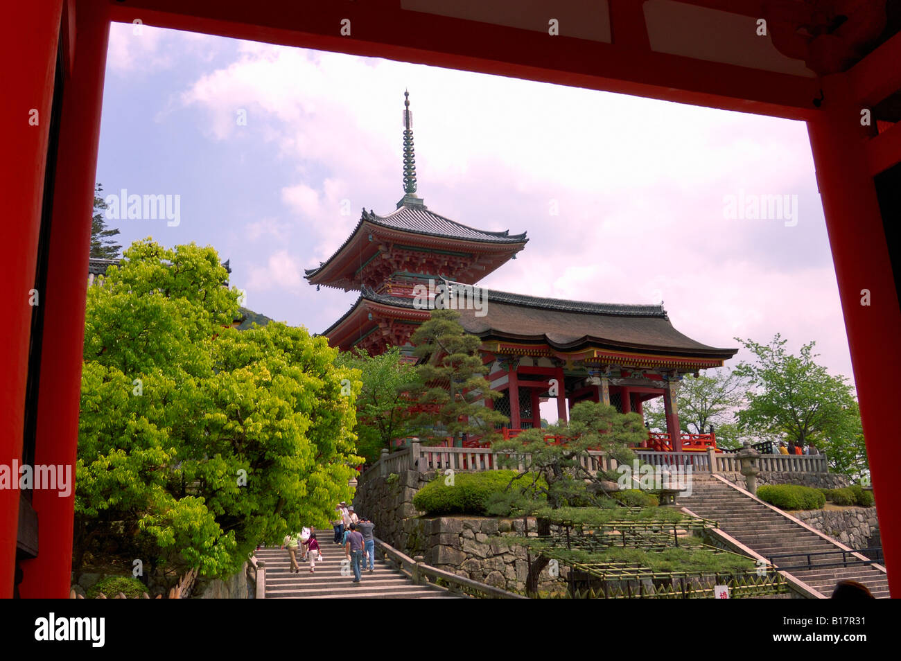 Kiyomizu Temple Kyoto Japan Stock Photo - Alamy