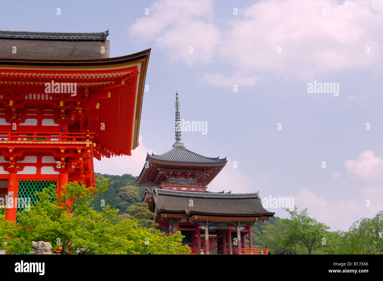 Kiyomizu Temple Kyoto Japan Stock Photo - Alamy