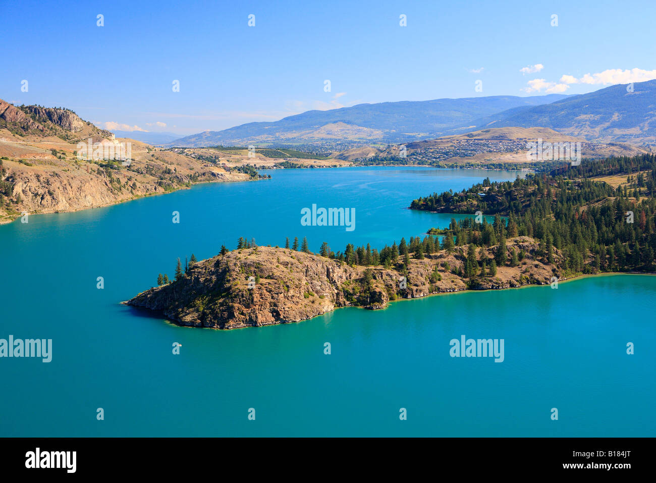 Rattlesnake Point And Kalamalka Lake High Resolution Stock Photography