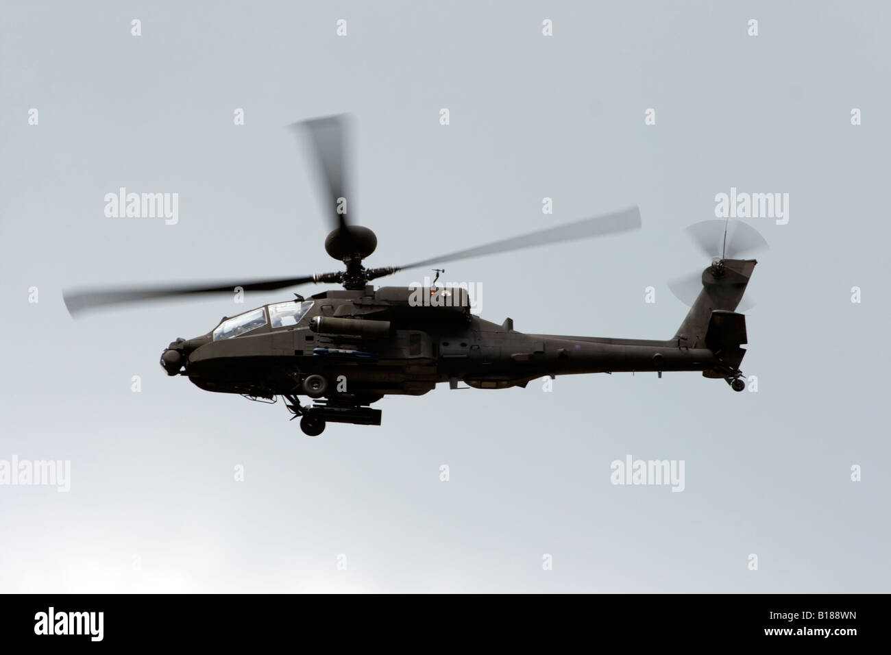 Apache AH1 Attack Helicopter Stock Photo