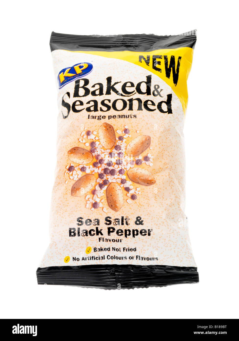 Sea Salt and Black Pepper Flavour Peanuts Stock Photo Alamy