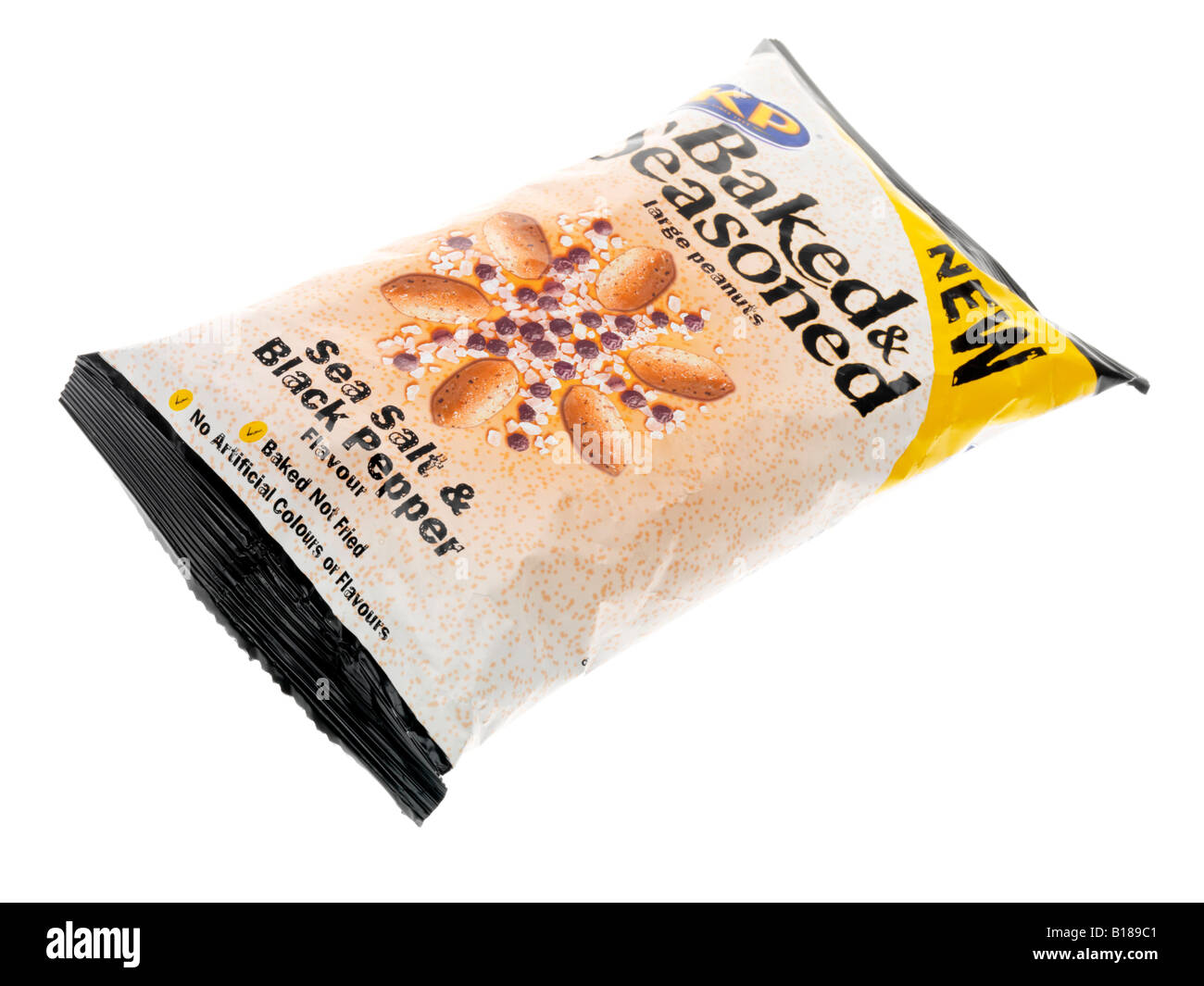 Sea Salt and Black Pepper Flavour Peanuts Stock Photo Alamy