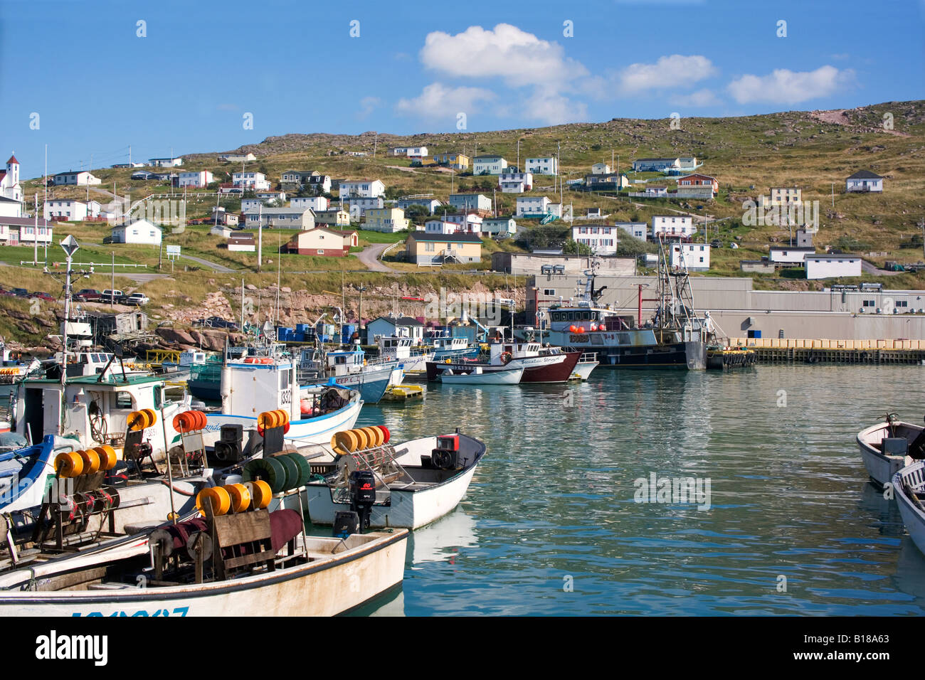 Bay de Verde, Fishing Village, Newfoundland, Canada Stock Photo Alamy