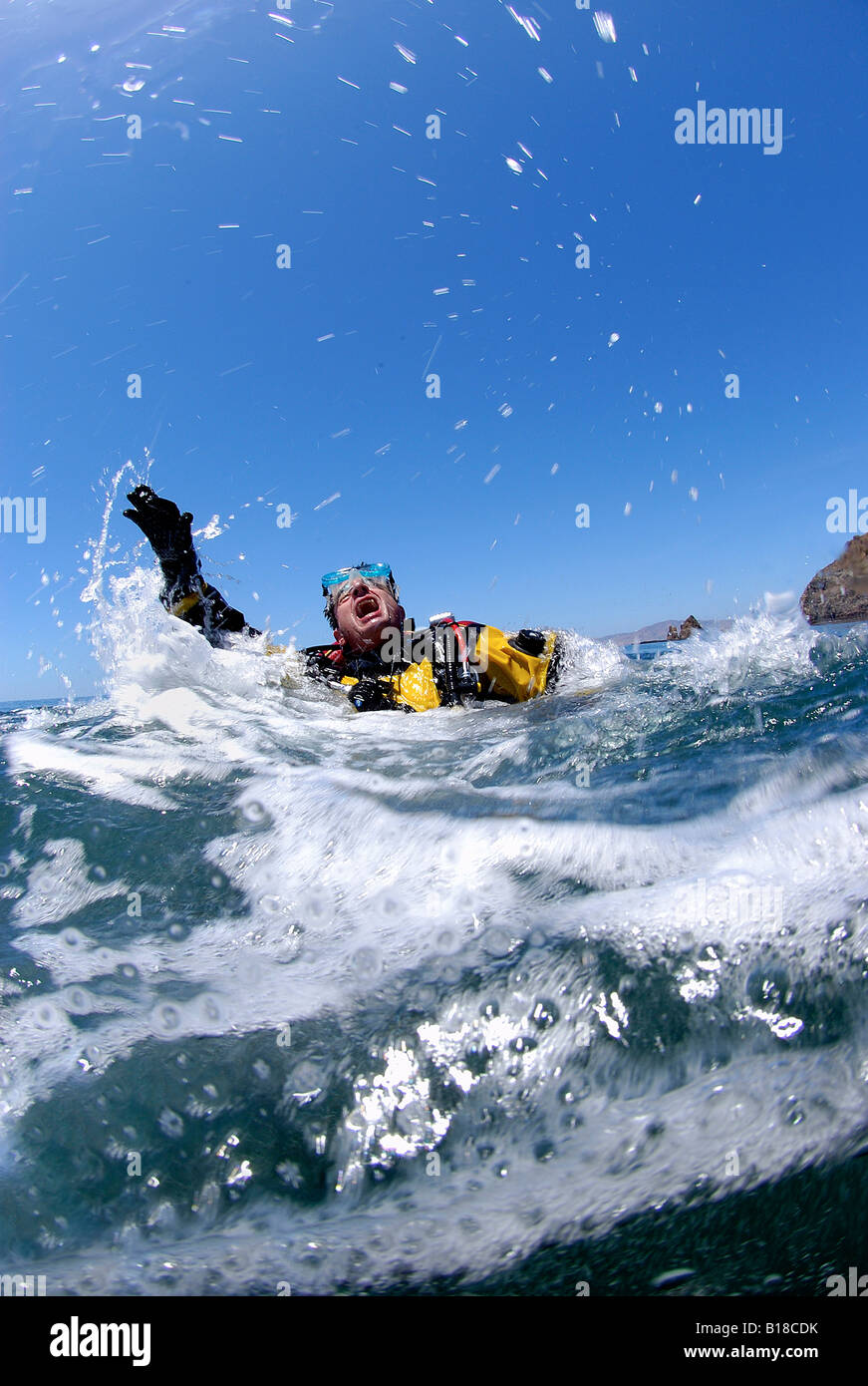 Underwater panic High Resolution Stock Photography and Images Alamy