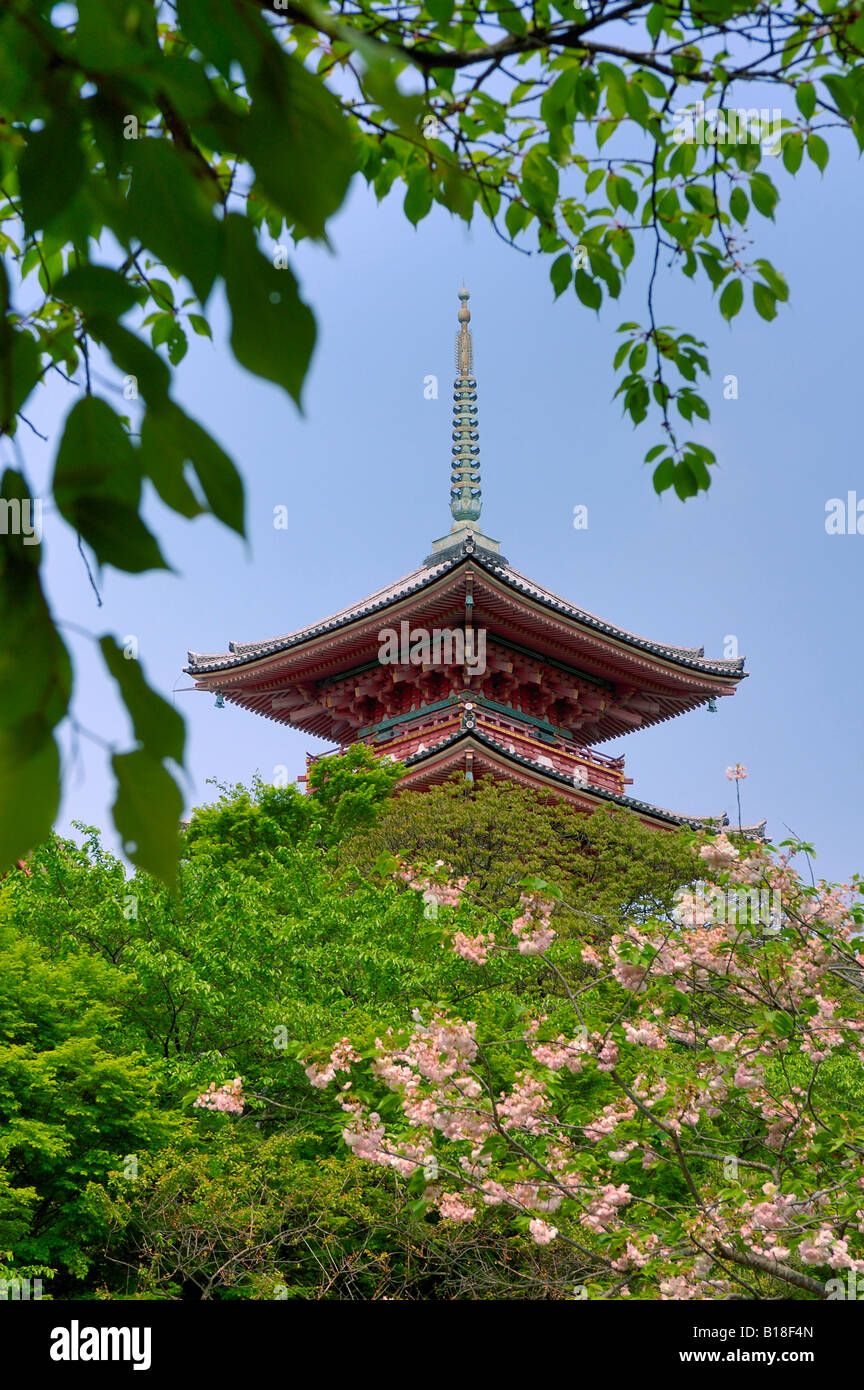 detail of Kiyomizu Temple Kyoto Japan Stock Photo - Alamy