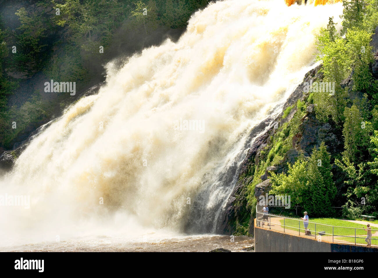 Parc des chutes de RivièreduLoup, RiviereduLoup Waterfall Park