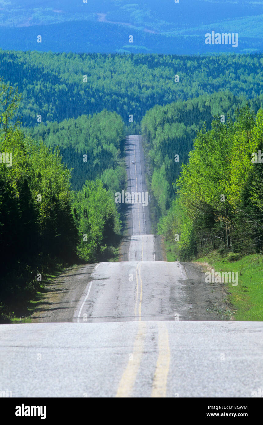 Highway to Murdochville, Quebec, Canada Stock Photo Alamy
