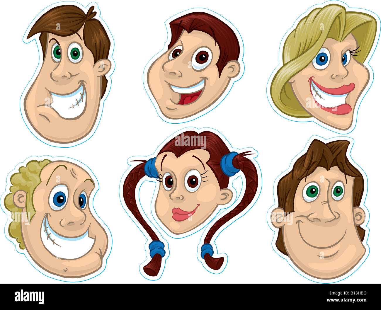 Boys stickers hi-res stock photography and images - Alamy