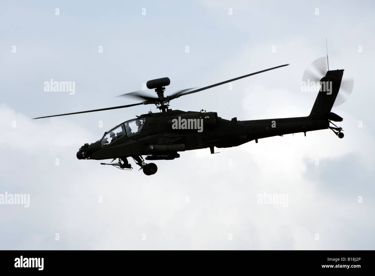 Apache AH1 Attack Helicopter Stock Photo