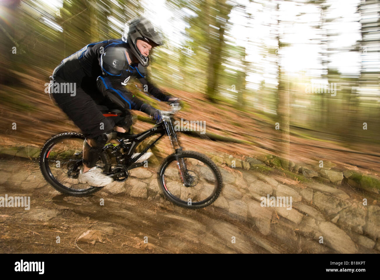 Hartland mountain bike park hi res stock photography and images