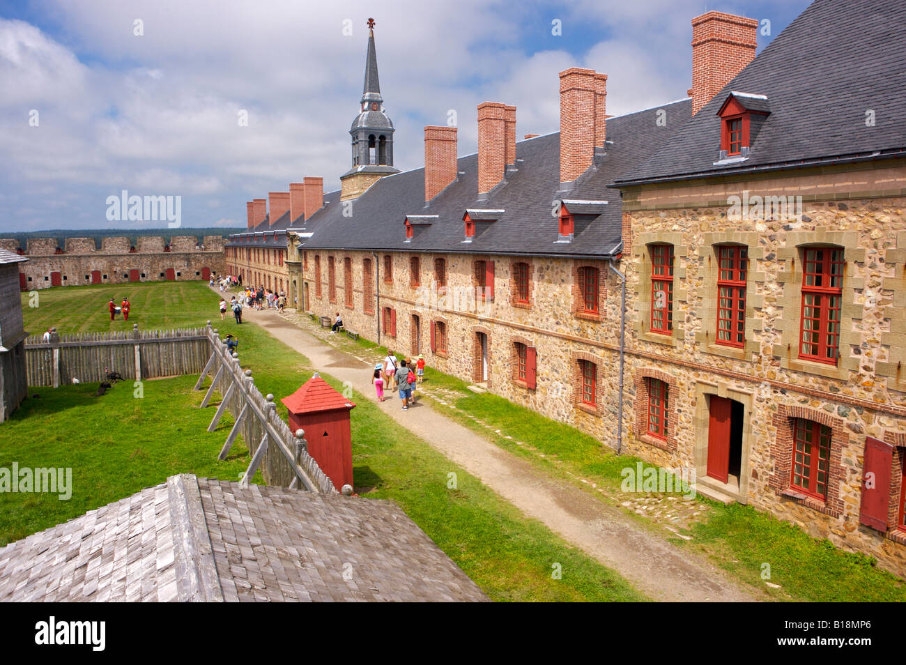 Grounds of the King's Bastion at the Fortress of Louisbourg, Louisbourg
