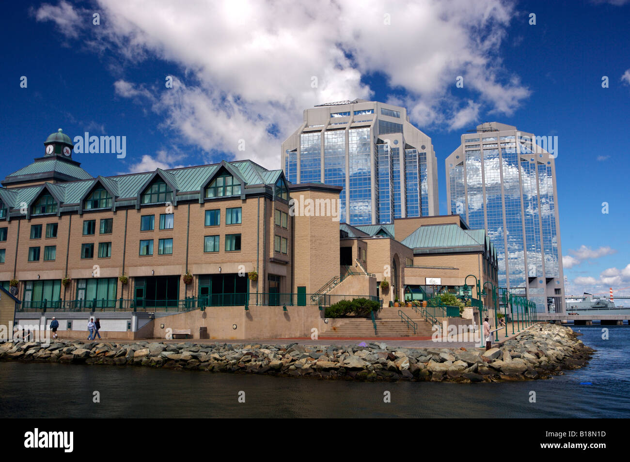 Marriott Harbourfront Hotel seen from the Historic Properties National