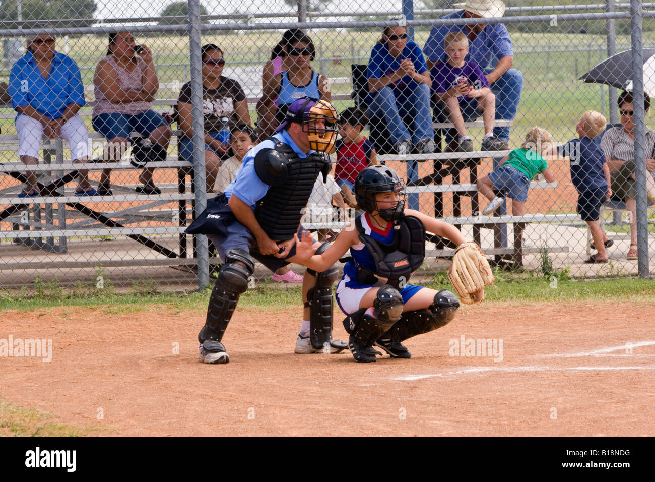 Female Softball Catcher Stock Photo by ©scukrov 6322490