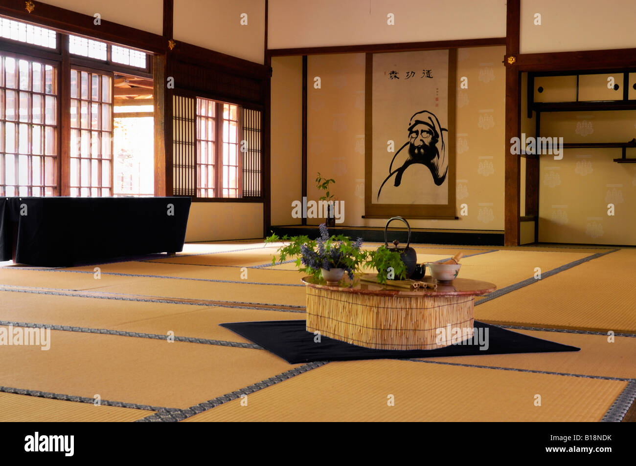 traditional old-style japanese home Kyoto Japan Stock Photo