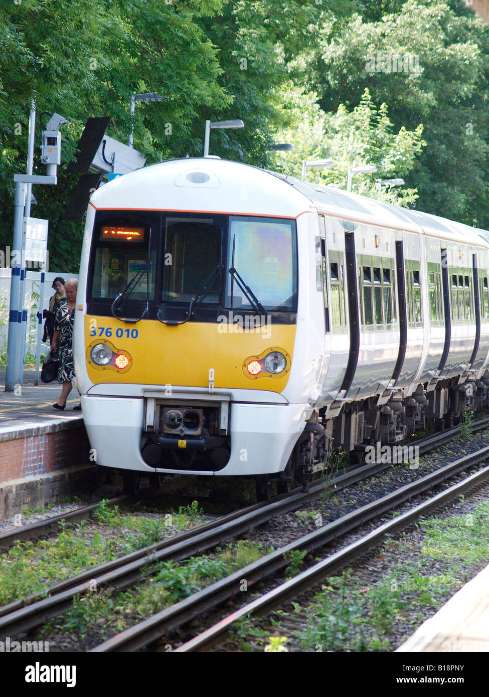 Train at Ladywell Station Lewisham London SE4 Stock Photo