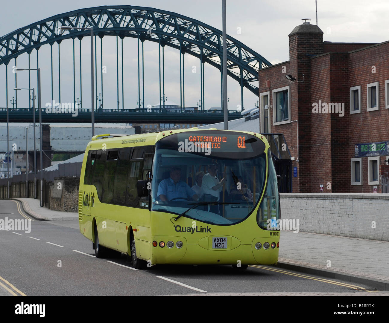 Newcastle bus hires stock photography and images Alamy