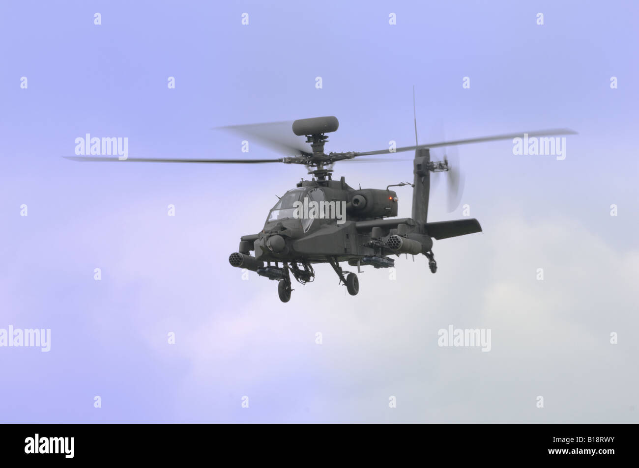 Boeing Apache AH1 helicopter Stock Photo