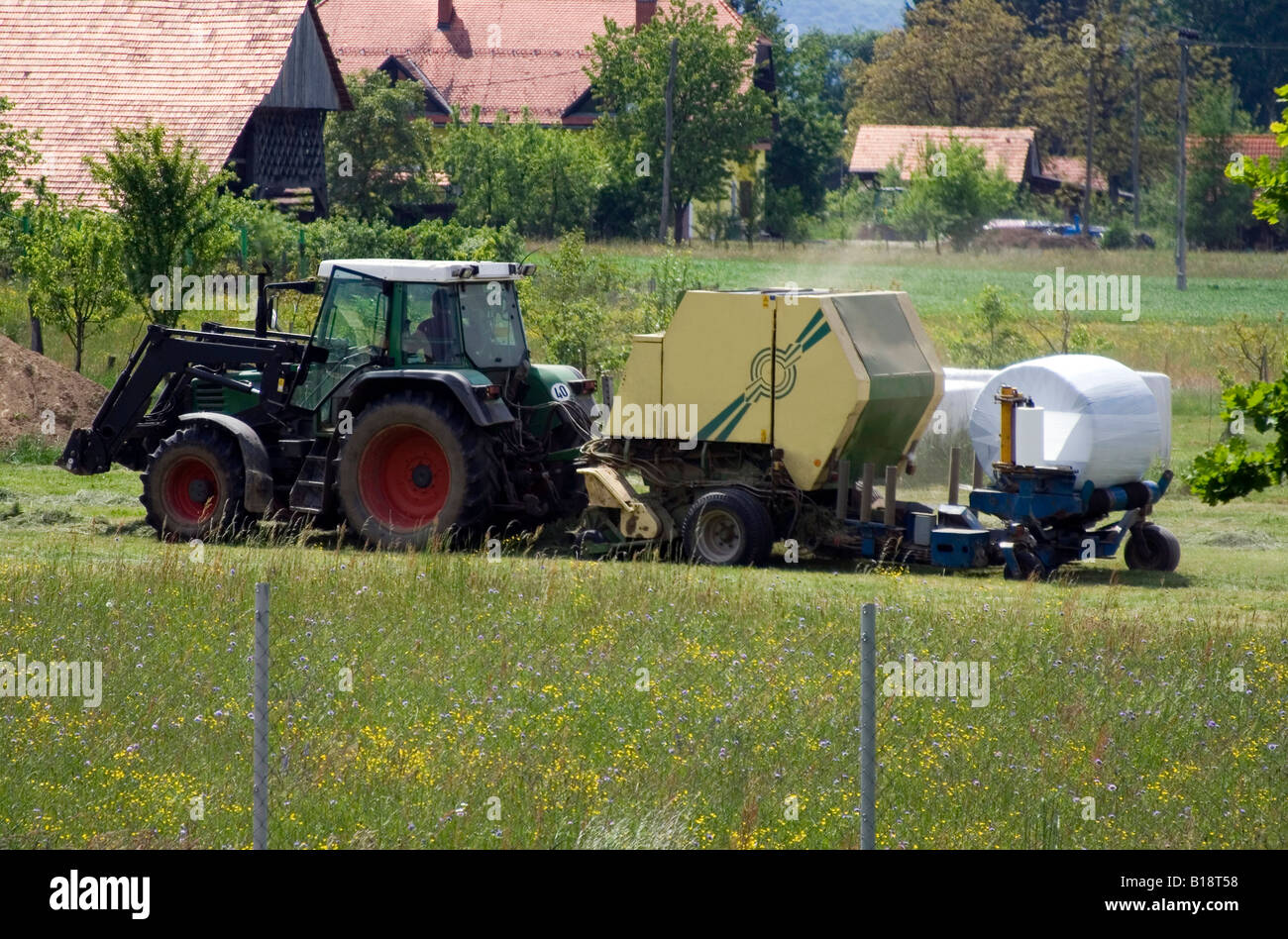 hay packing machine