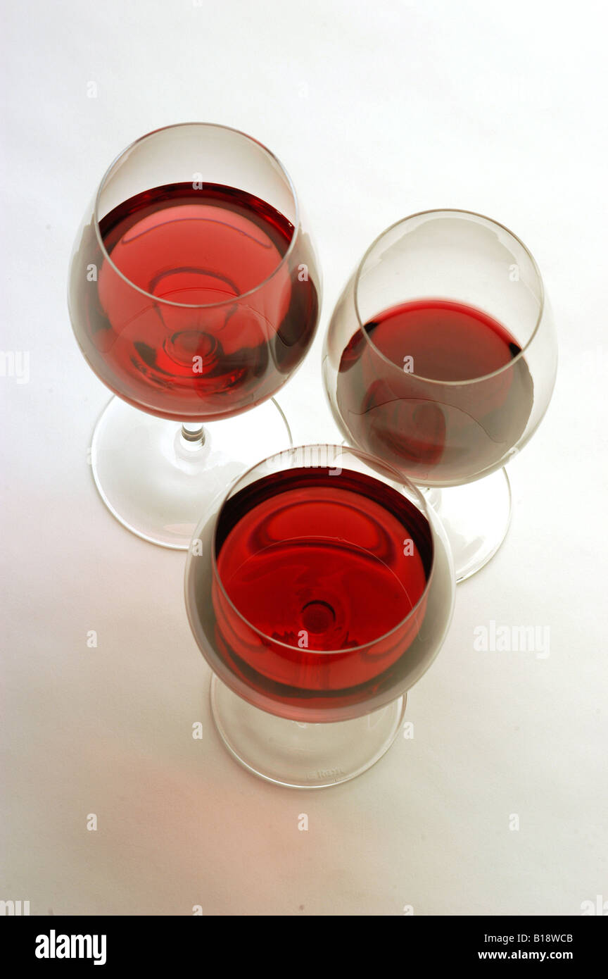 Vino rosso Red wine Stock Photo