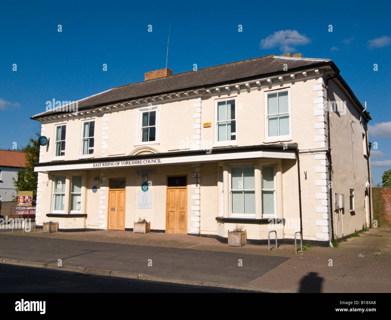 East Riding of Yorkshire Council offices building at Howden East