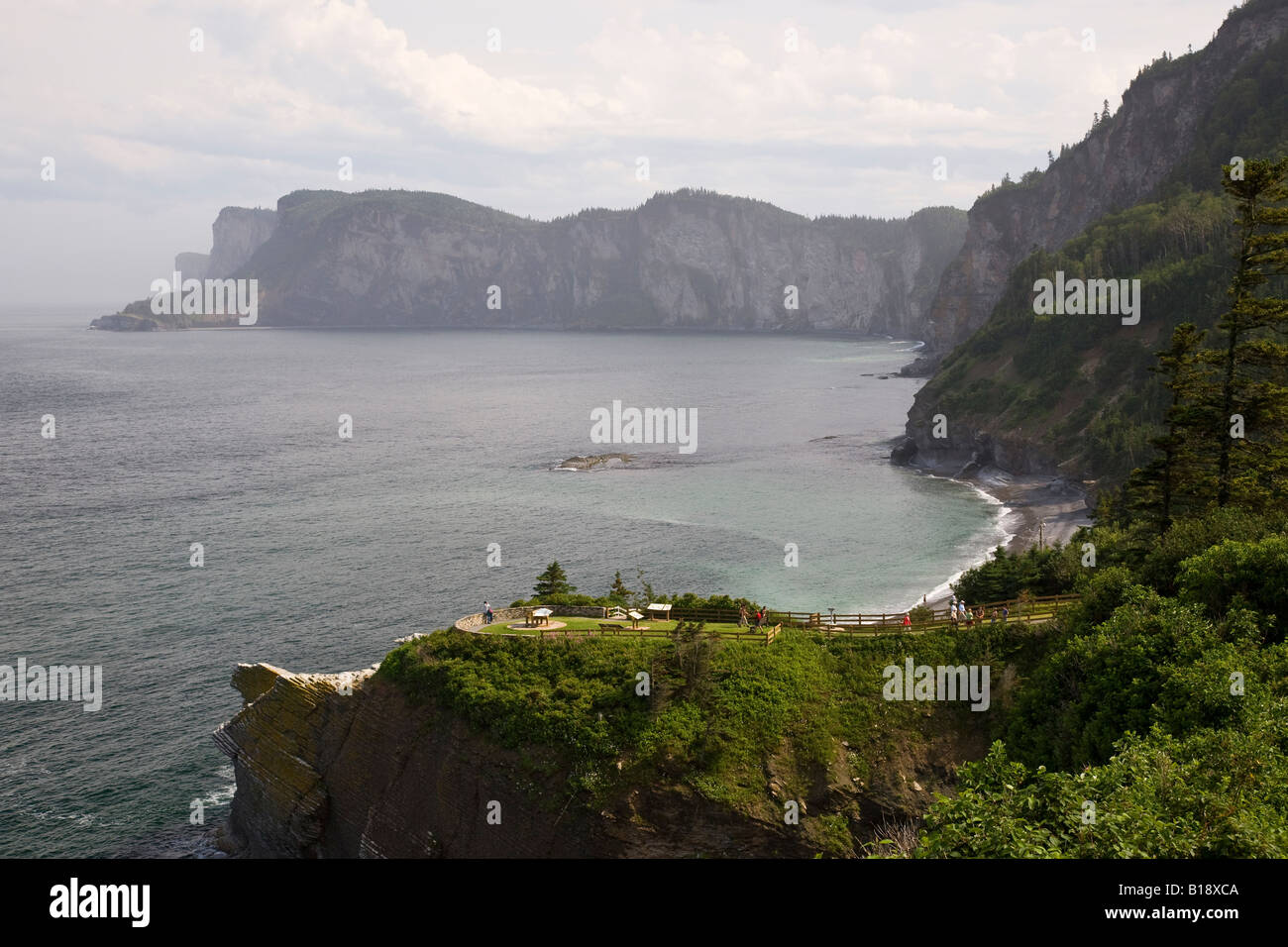 Cap Bon-Ami, Forillon National Park, Gaspe, Quebec, Canada Stock Photo ...