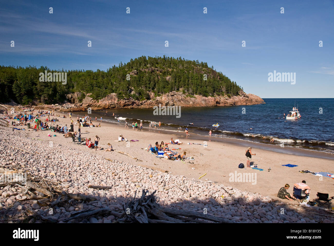 Black Brook Beach, Cape Breton Highlands National Park, Cape Breton