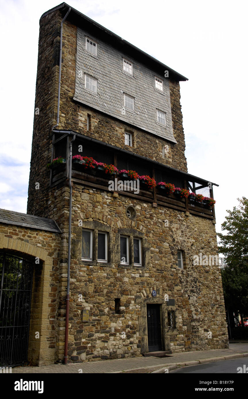traditonal stone house home building architecture historic goslar lower