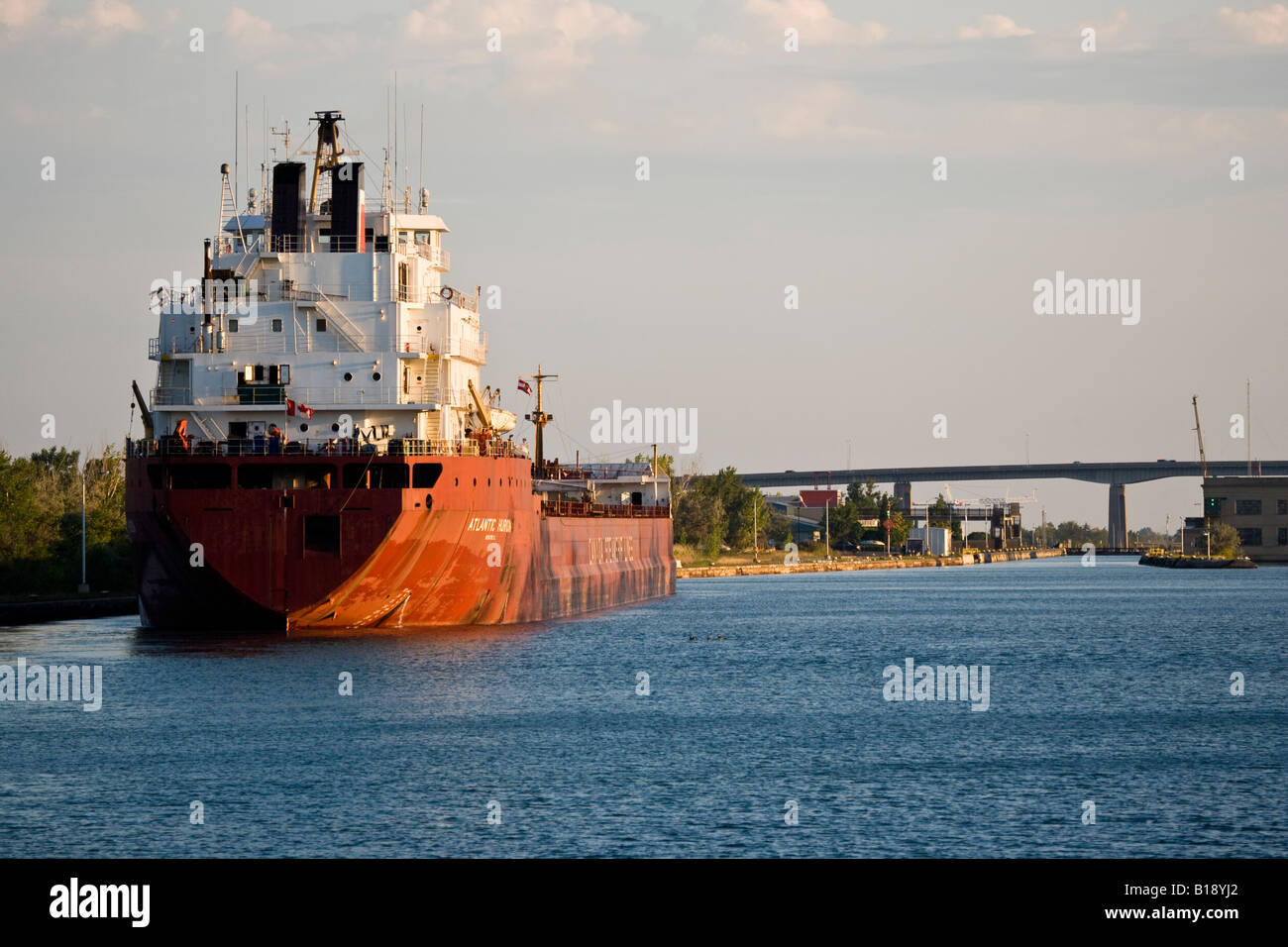 Welland Canal, Ontario, Canada Stock Photo Alamy