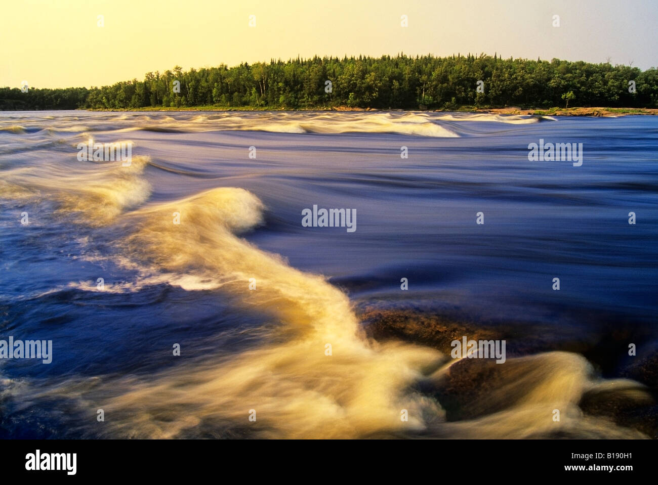Sturgeon Falls, Nutimik Lake, Whiteshell Provincial Park, Manitoba