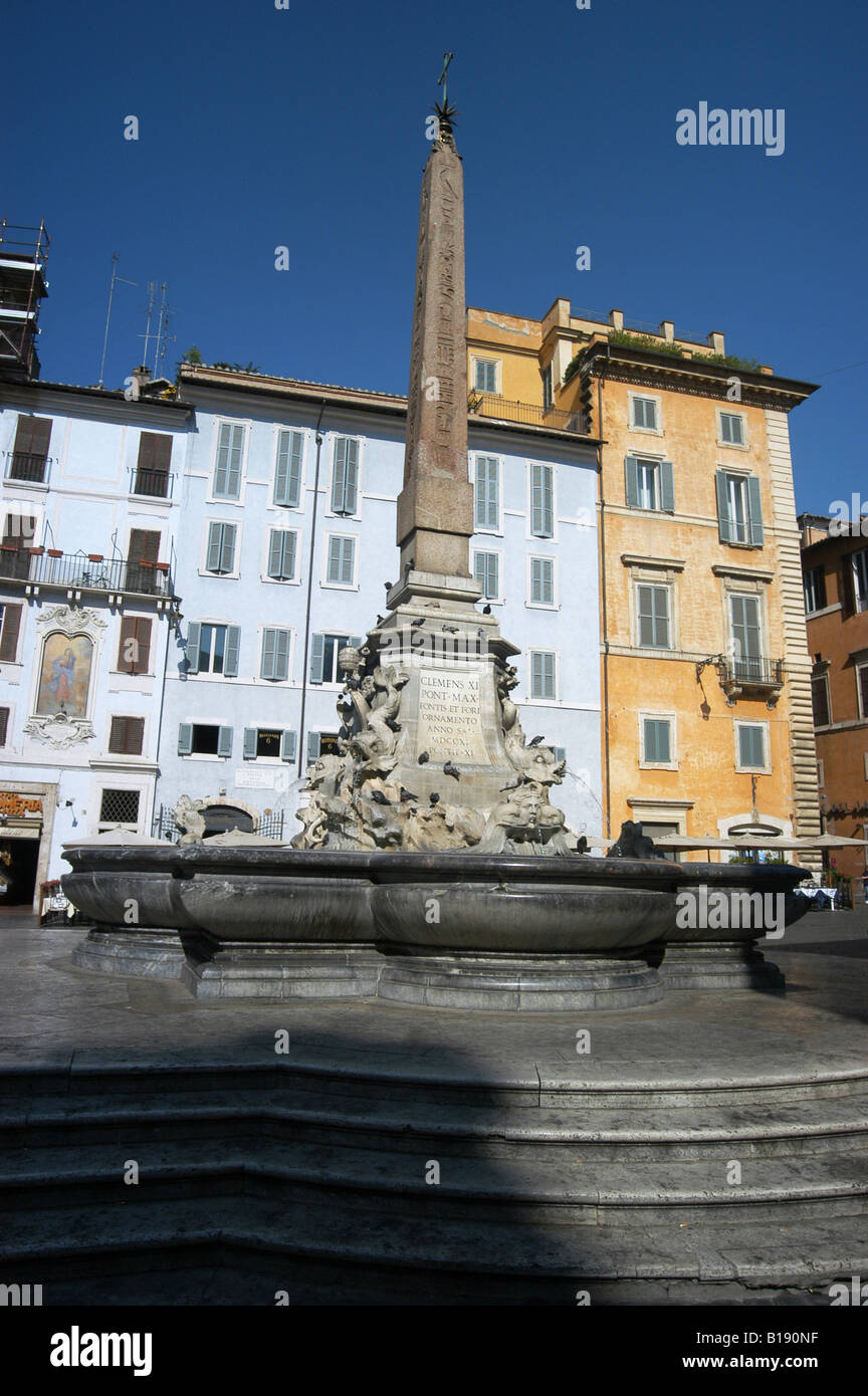 Piazza della Rotonda square - Roma Lazio Italia Stock Photo