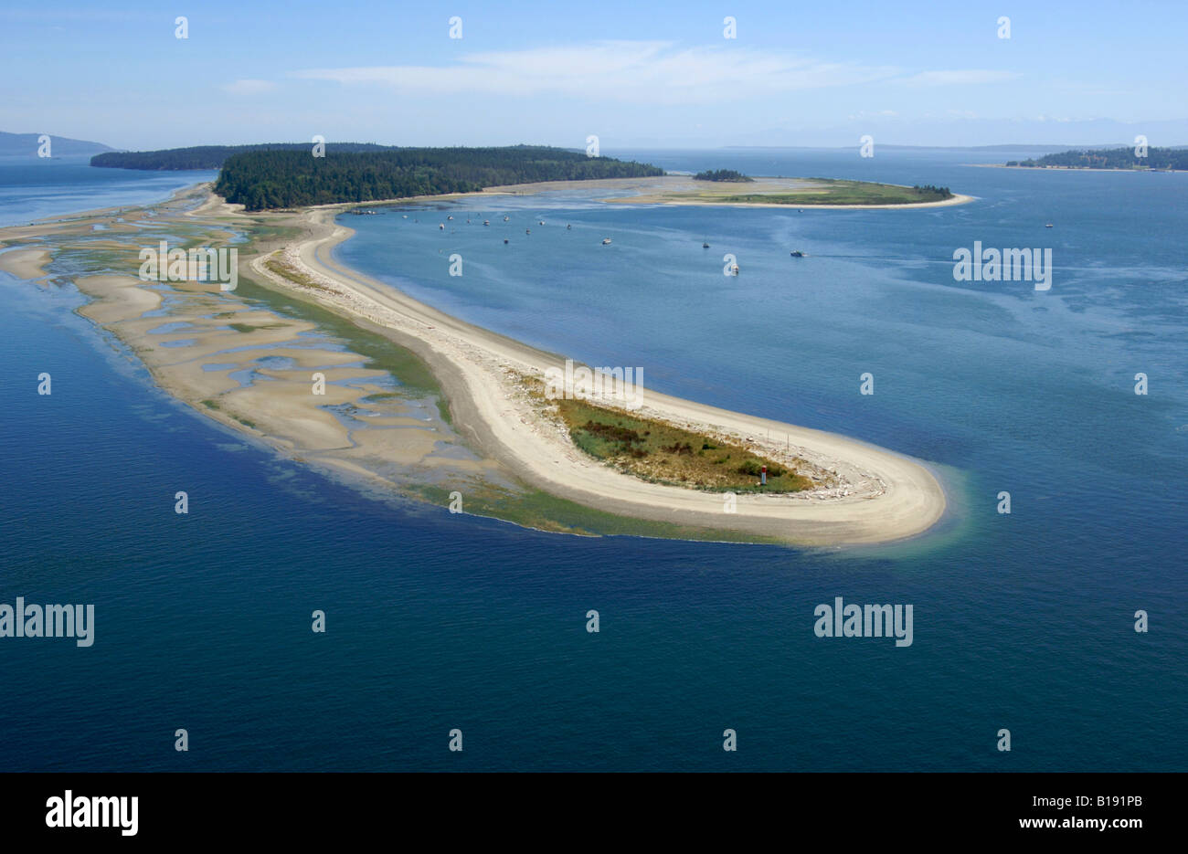 Sidney Island and Sidney Spit, British Columbia, Canada Stock Photo Alamy