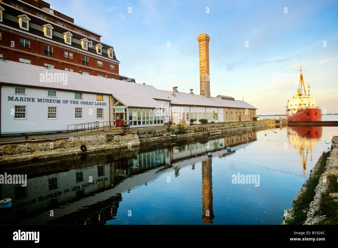 Marine Museum of the Great Lakes, Kingston, Ontario, Canada. Stock Photo