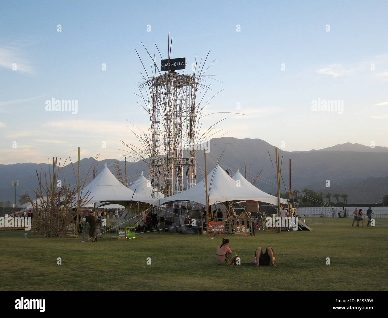 Coachella Music festival Indio California Stock Photo - Alamy