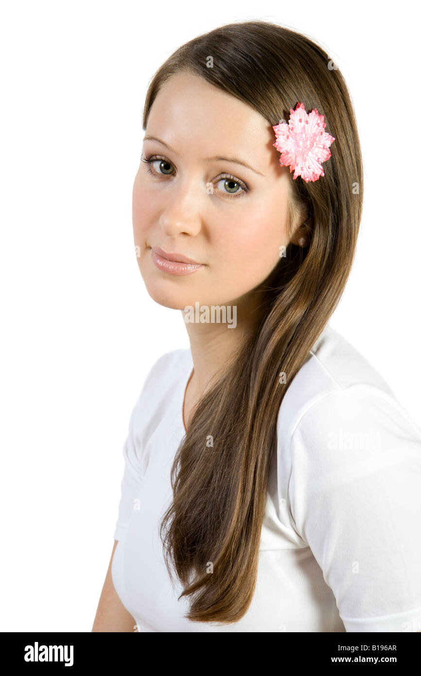 Illustration of Young Beauty Pieces
