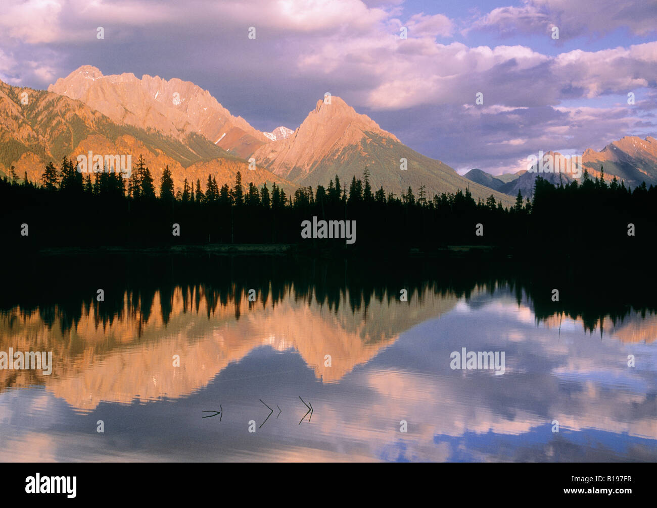 Spillway Lake and the Opal Range, Peter Lougheed Provincial Park