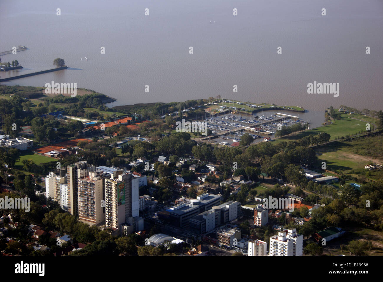 Aerial View Of Buenos Aires City 5 Stock Photo - Alamy