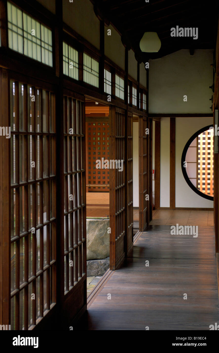 traditional japanese home Kyoto Japan Stock Photo