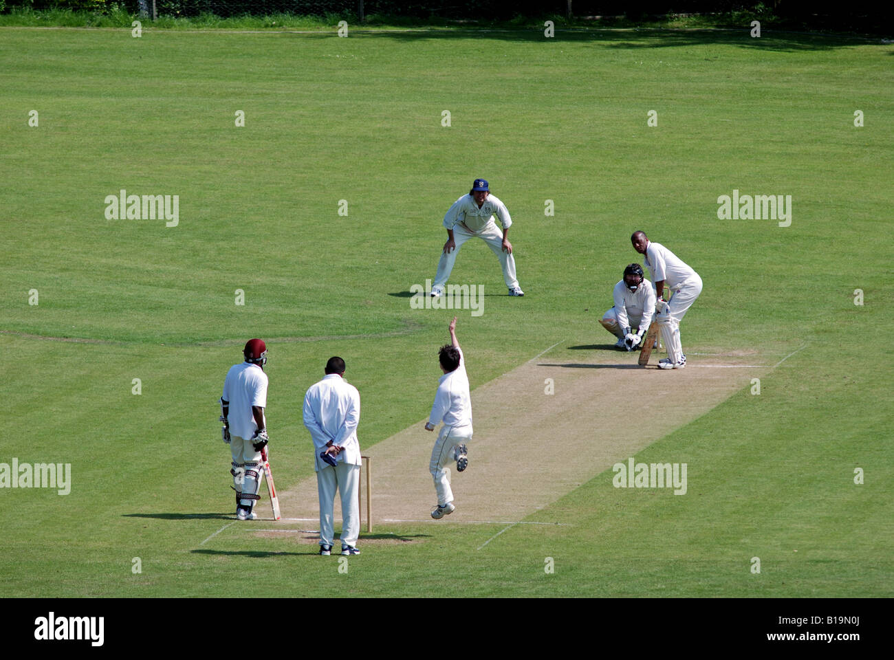 Cricket pitch aerial hires stock photography and images Alamy