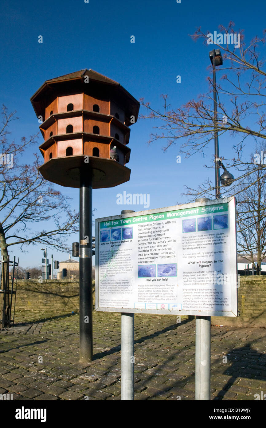 Pigeon Management System Halifax Town Centre Calderdale West Yorkshire