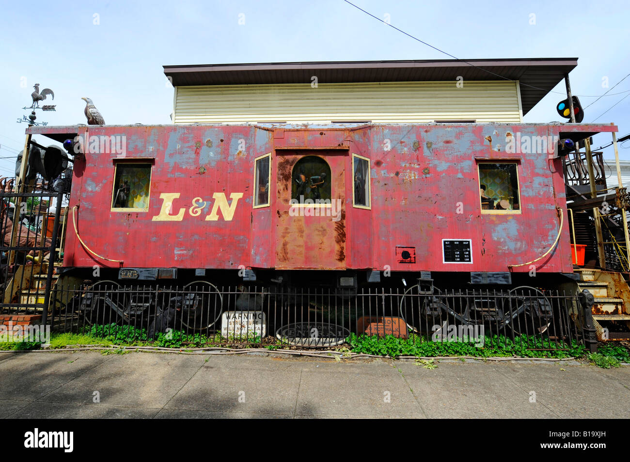 Junkyard Art Museum in Louisville Kentucky KY Stock Photo Alamy