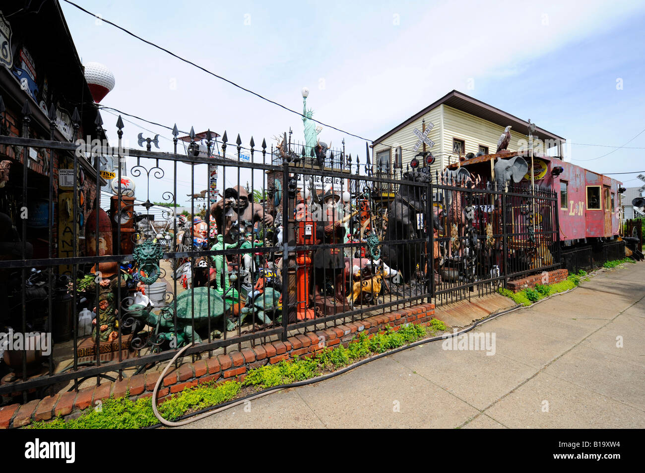 Junkyard Art Museum in Louisville Kentucky KY Stock Photo Alamy